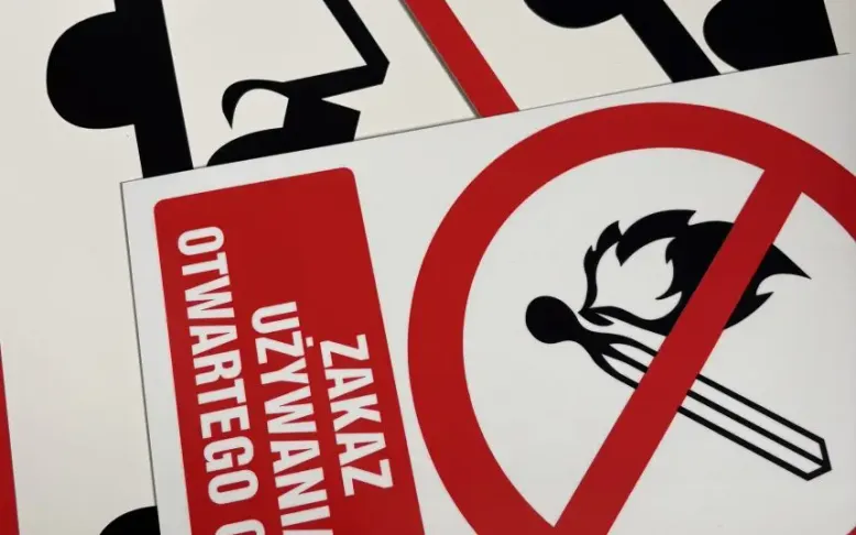 Znaki BHP i tablice bezpieczeństwa - oznakowanie dla firm | Twierdza BHP