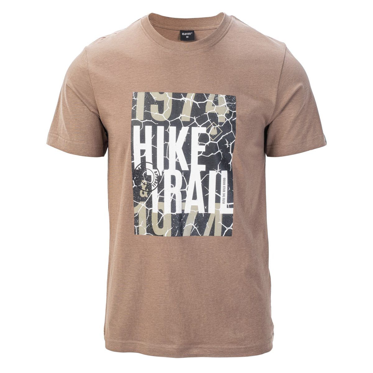 Męska Koszulka z krótkim rękawem MIKO HI-TEC WALLNUT CASUAL