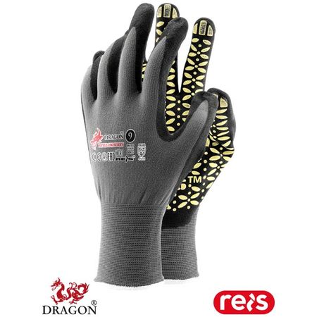 RĘKAWICE OCHRONNE REIS DRAGON RYELLOWBERRY10 RYELLOWBERRY SBY