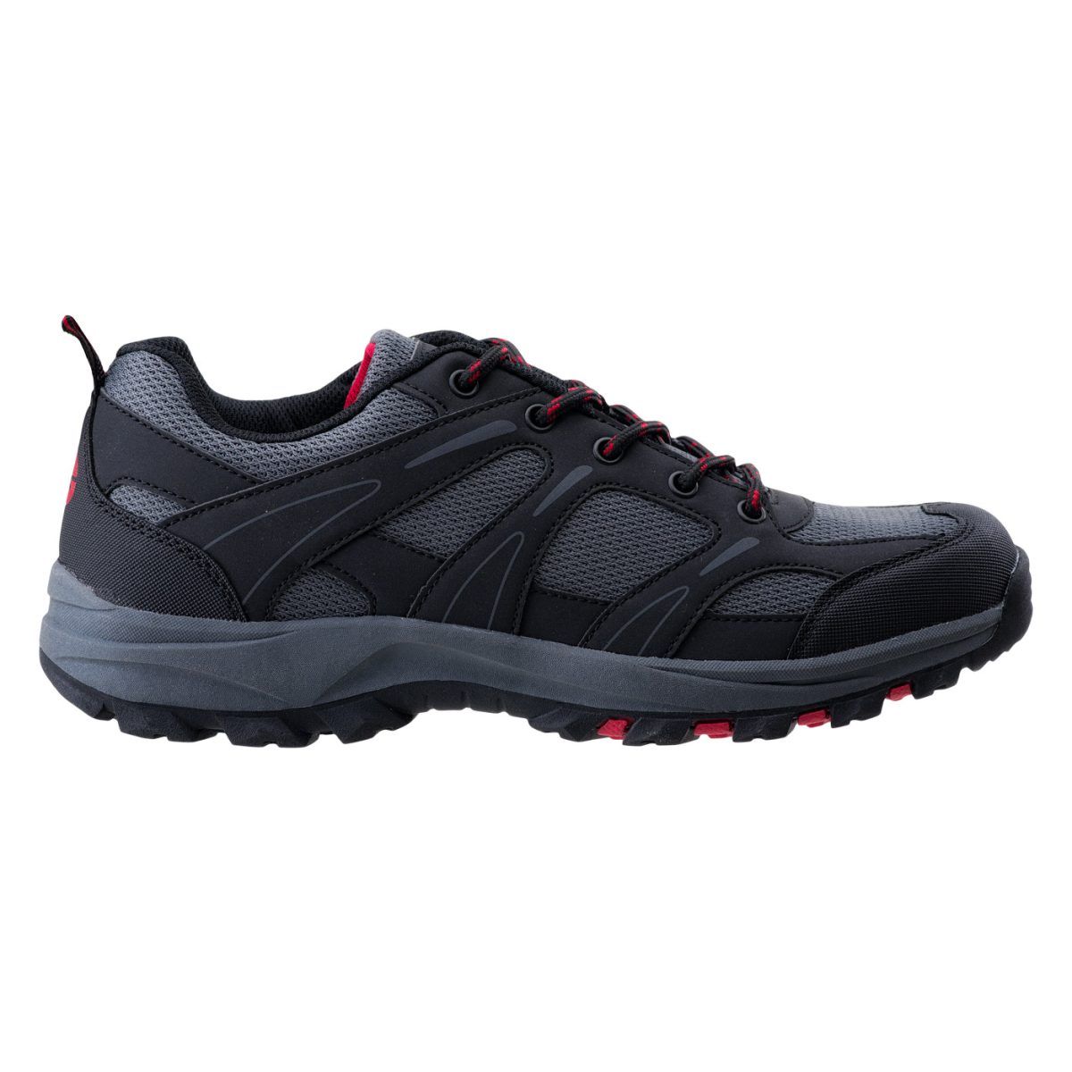 Męskie Buty WERENO HI-TEC BLACK/DARK GREY/RED TURYSTYKA