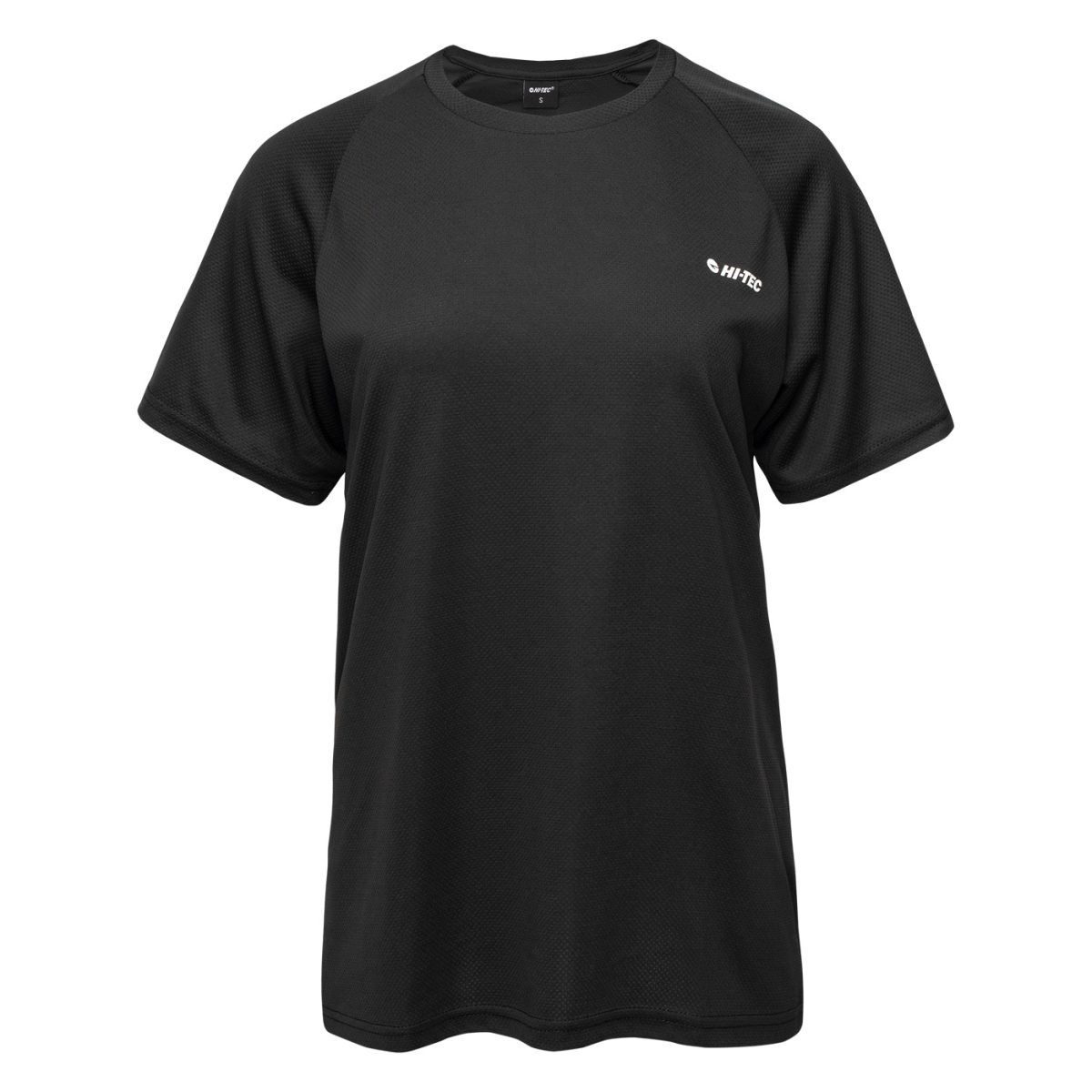 Męska Koszulka z krótkim rękawem MAKKIO HI-TEC BLACK TRENING