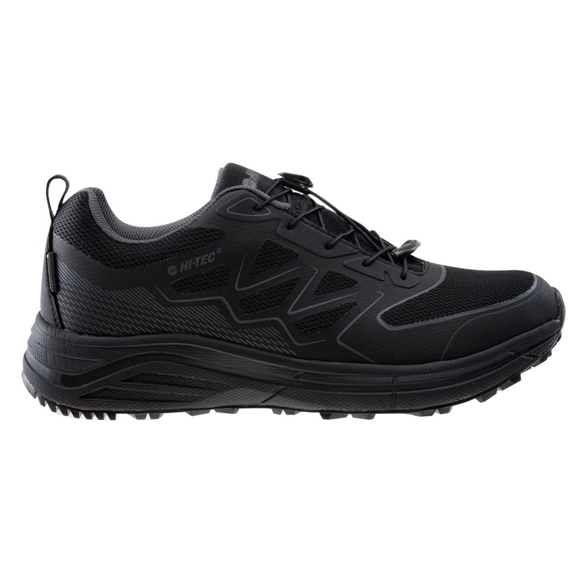 Męskie Buty HEKLA WP HI-TEC BLACK/DARK GREY TURYSTYKA