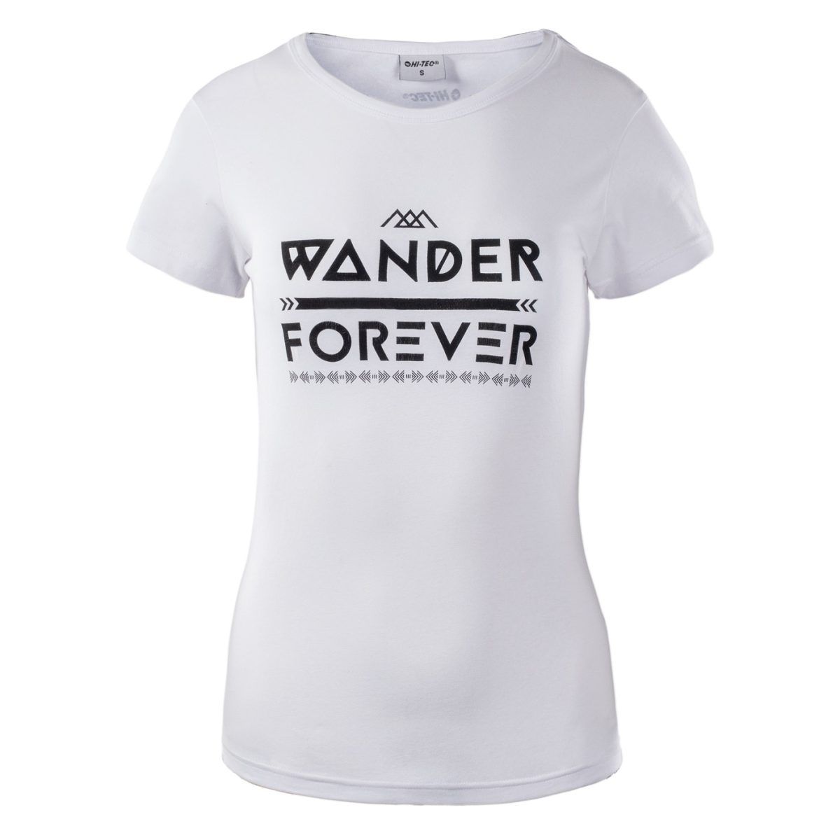 Damska Koszulka z krótkim rękawem LADY BONIE HI-TEC WHITE CASUAL
