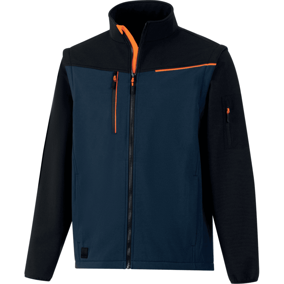 BLUZA DELTA PLUS SOCCIA NIEBIESK S→3XL