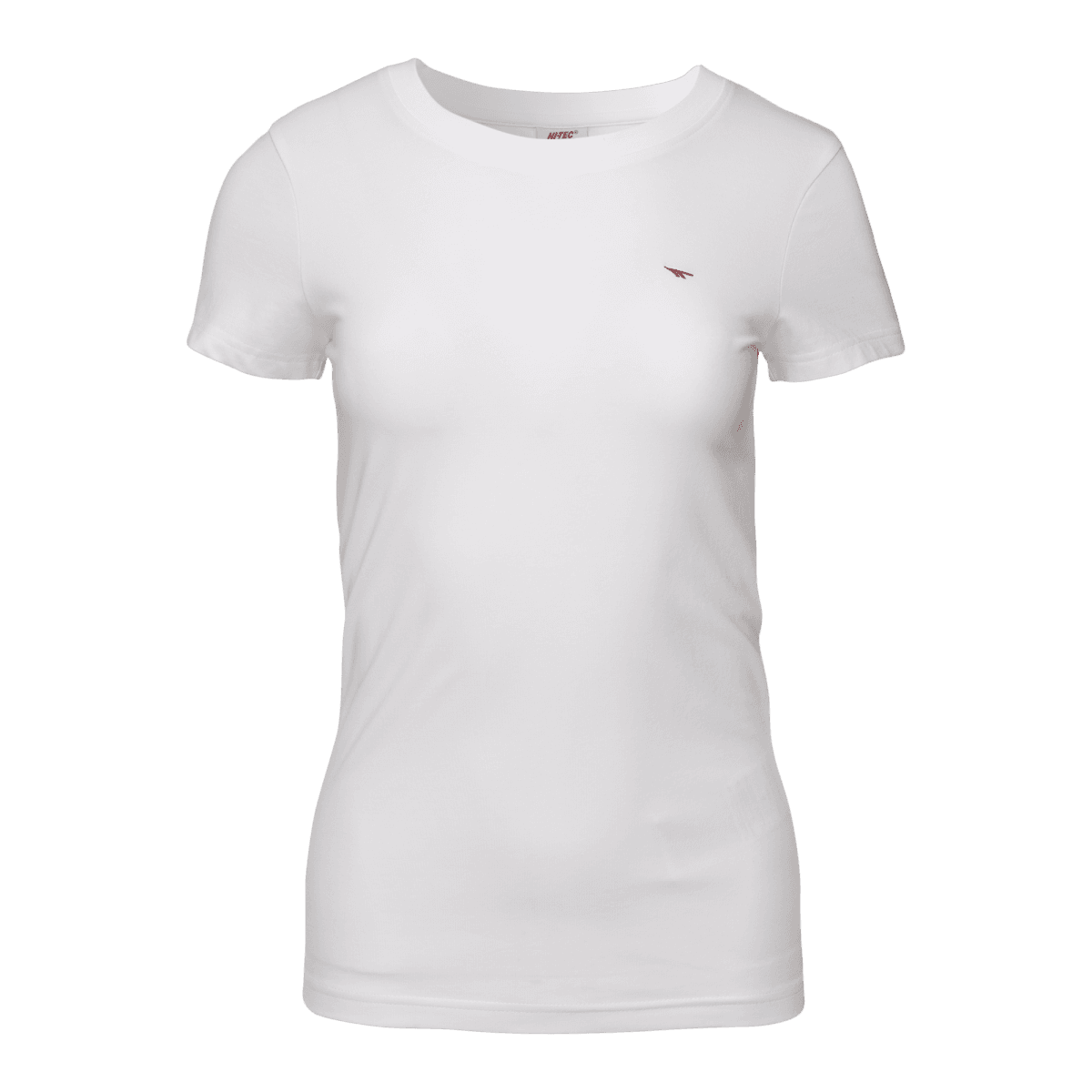 Damska Koszulka z krótkim rękawem LADY PLAYO II SLIM HI-TEC WHITE CASUAL