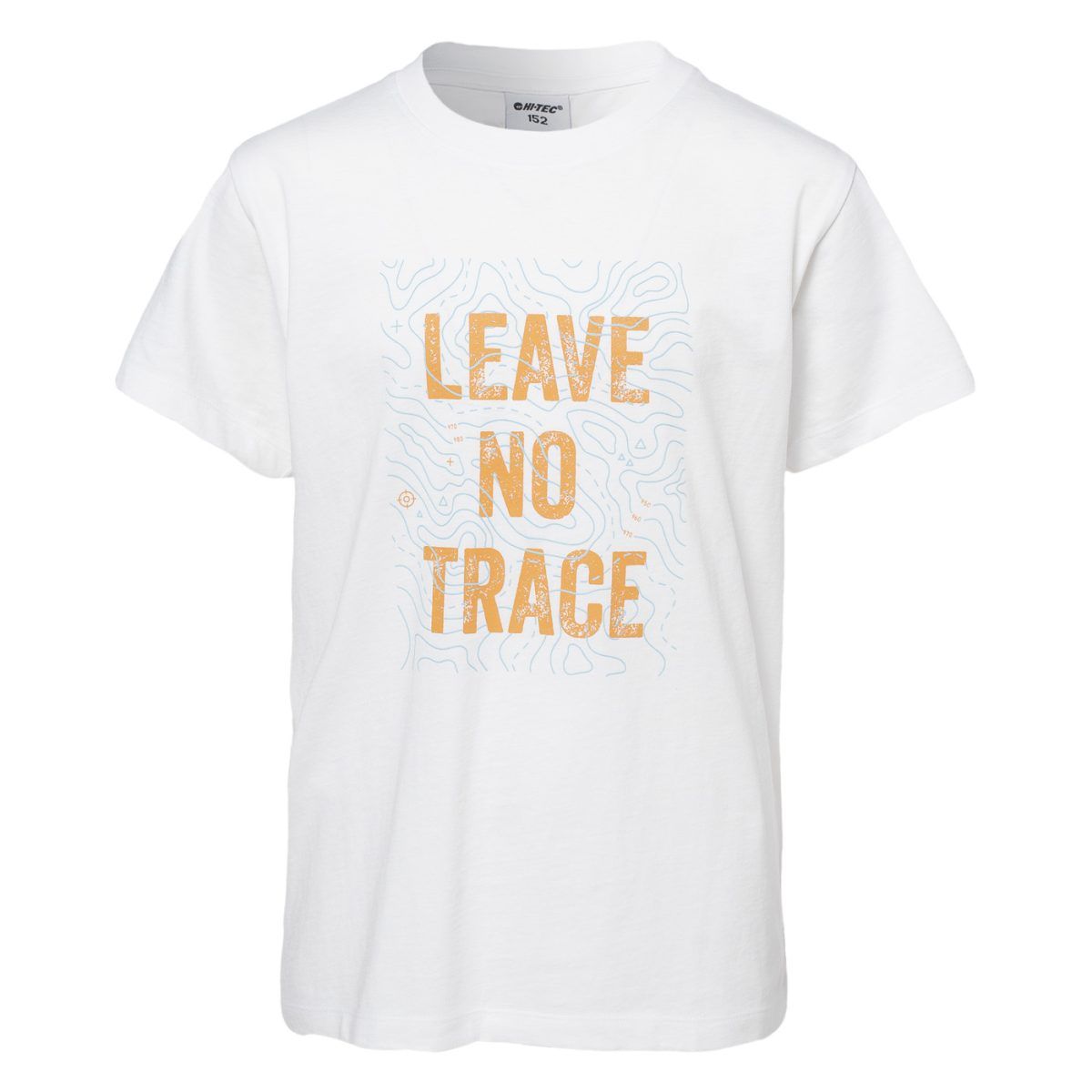 Dziecięca Koszulka z krótkim rękawem TOTI JRB HI-TEC WHITE CASUAL
