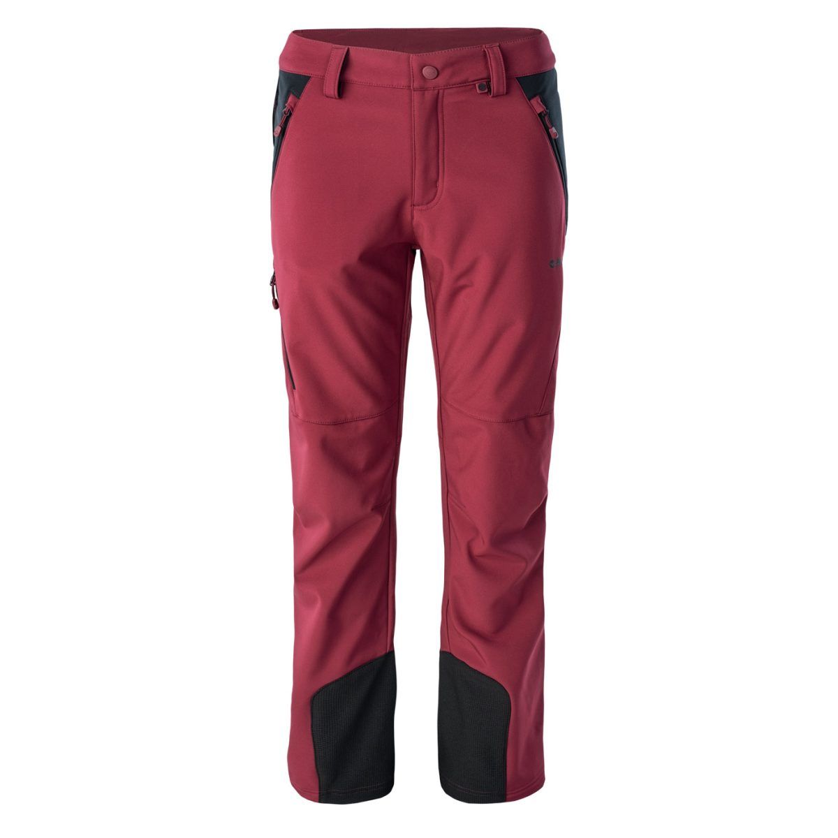 Damskie Spodnie LADY ASTONI HI-TEC RUMBA RED/ANTHRACITE SOFTSHELL TURYSTYKA