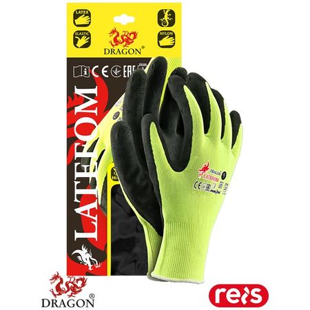 RĘKAWICE OCHRONNE REIS DRAGON LATEFOM10 LATEFOM YB