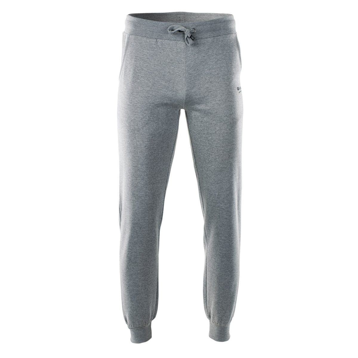 Męskie Spodnie MELIAN HI-TEC GREY MELANGE CASUAL