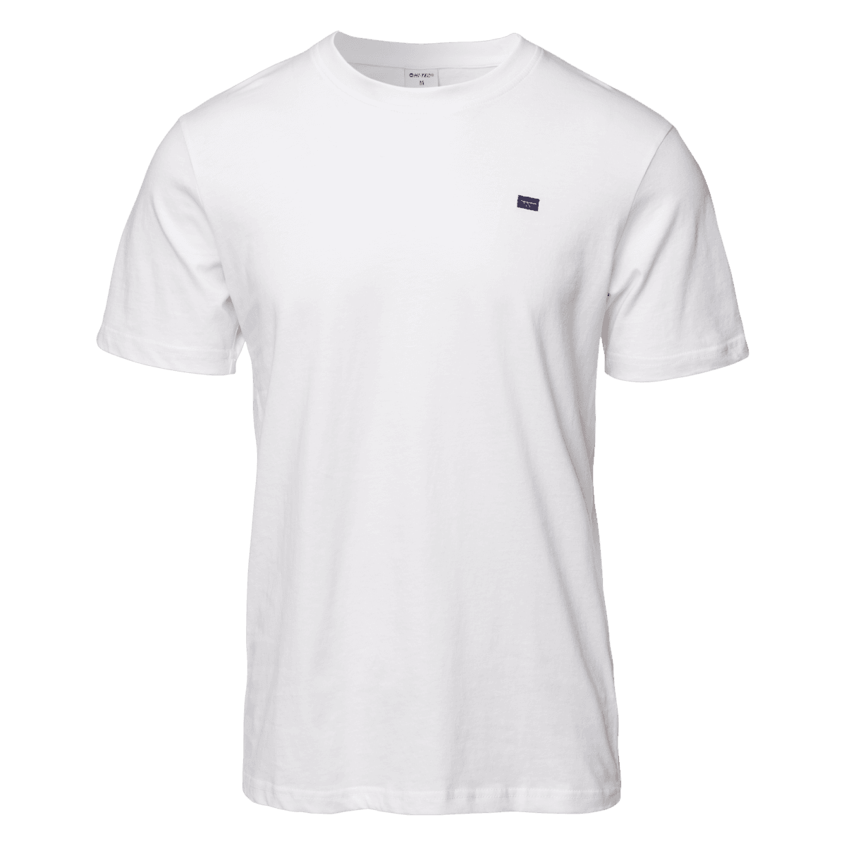 Męska Koszulka z krótkim rękawem PLAYO HI-TEC WHITE CASUAL