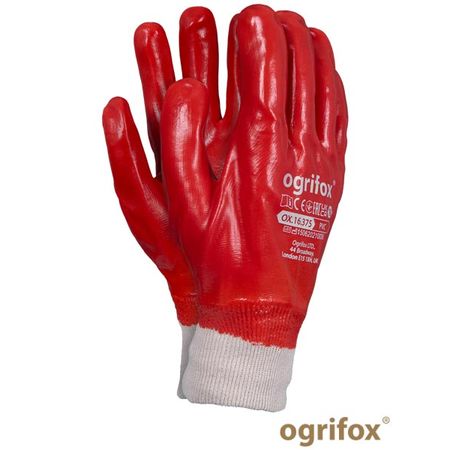 RĘKAWICE OCHRONNE OX.16.375 PVC OGRIFOX OX-PVC OX-PVC C