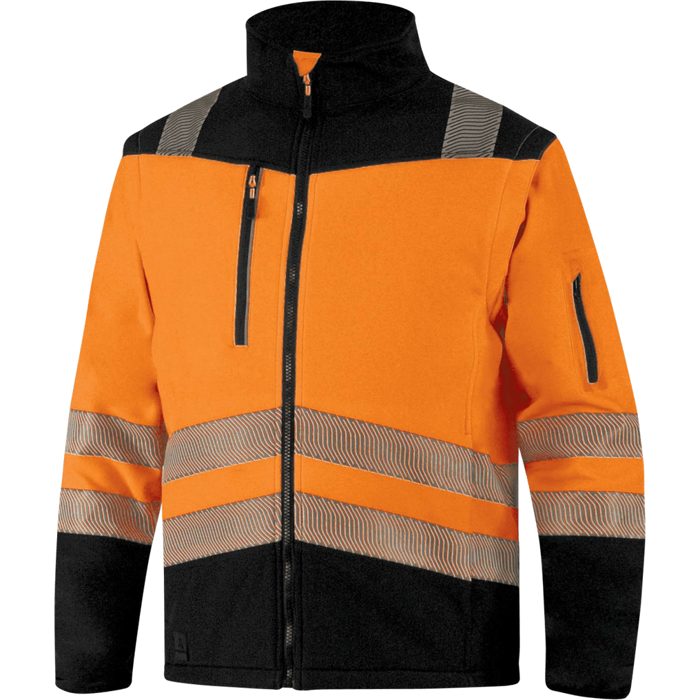 BLUZA DELTA PLUS SOCCIAHV POMARAŃC S → 5XL