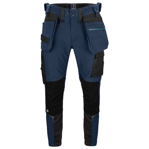 SPODNIE DO PASA ZE STRETCHEM 5550 PROJOB NAVY
