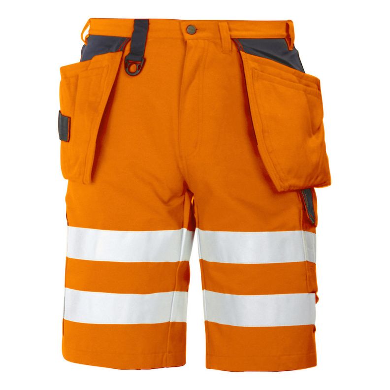 KRÓTKIE SPODENKI HV KLASA 2 6503 PROJOB ORANGE