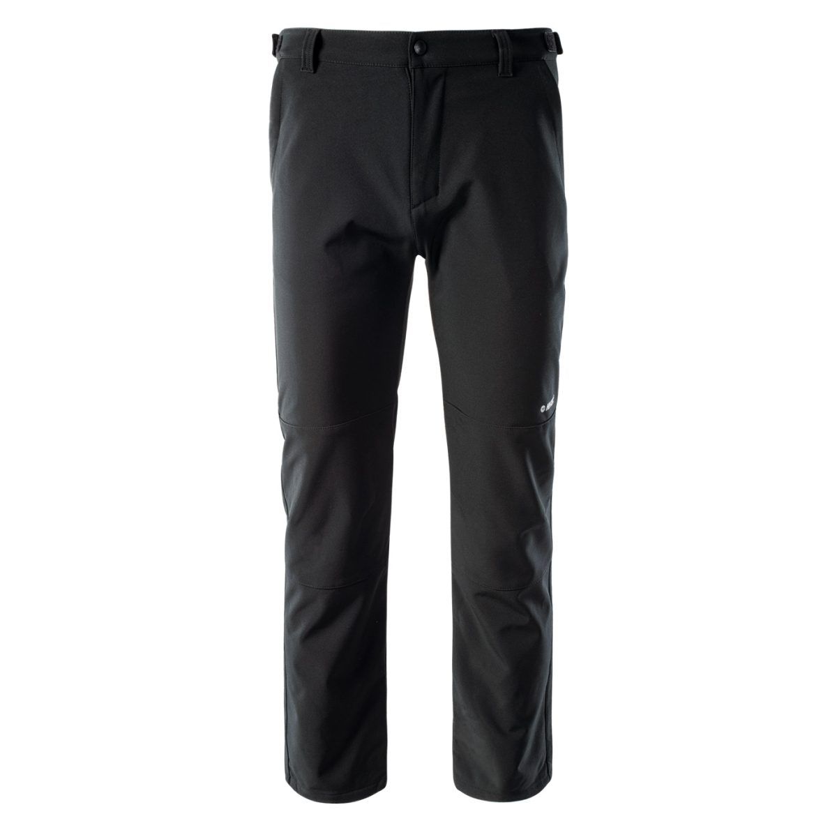 Męskie Spodnie CELIO HI-TEC BLACK SOFTSHELL TURYSTYKA