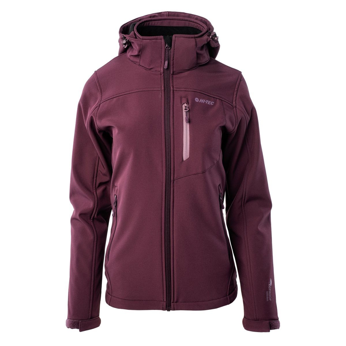 Damski Softshell LADY NARMO HI-TEC BLUE NIGHTS/SANGRIA
