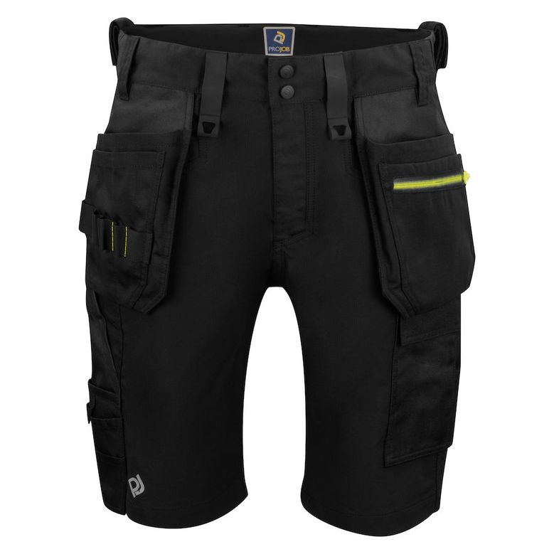 KRÓTKIE SPODENKI ZE STRETCHEM 5558 PROJOB BLACK