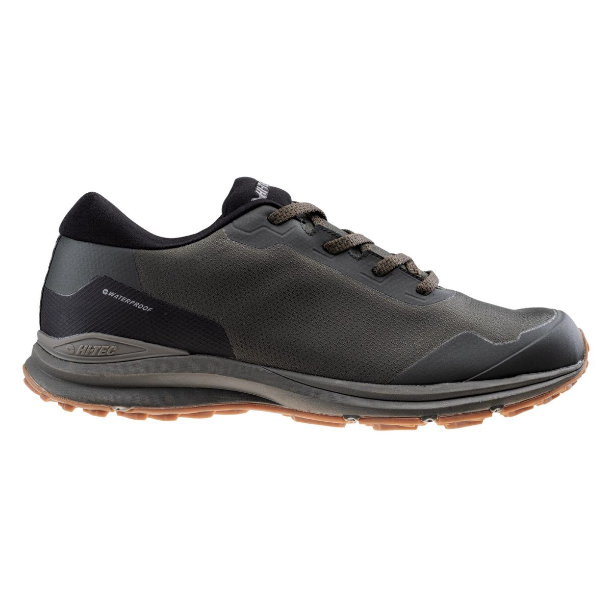 Męskie Buty BENARD WP HI-TEC KHAKI TURYSTYKA
