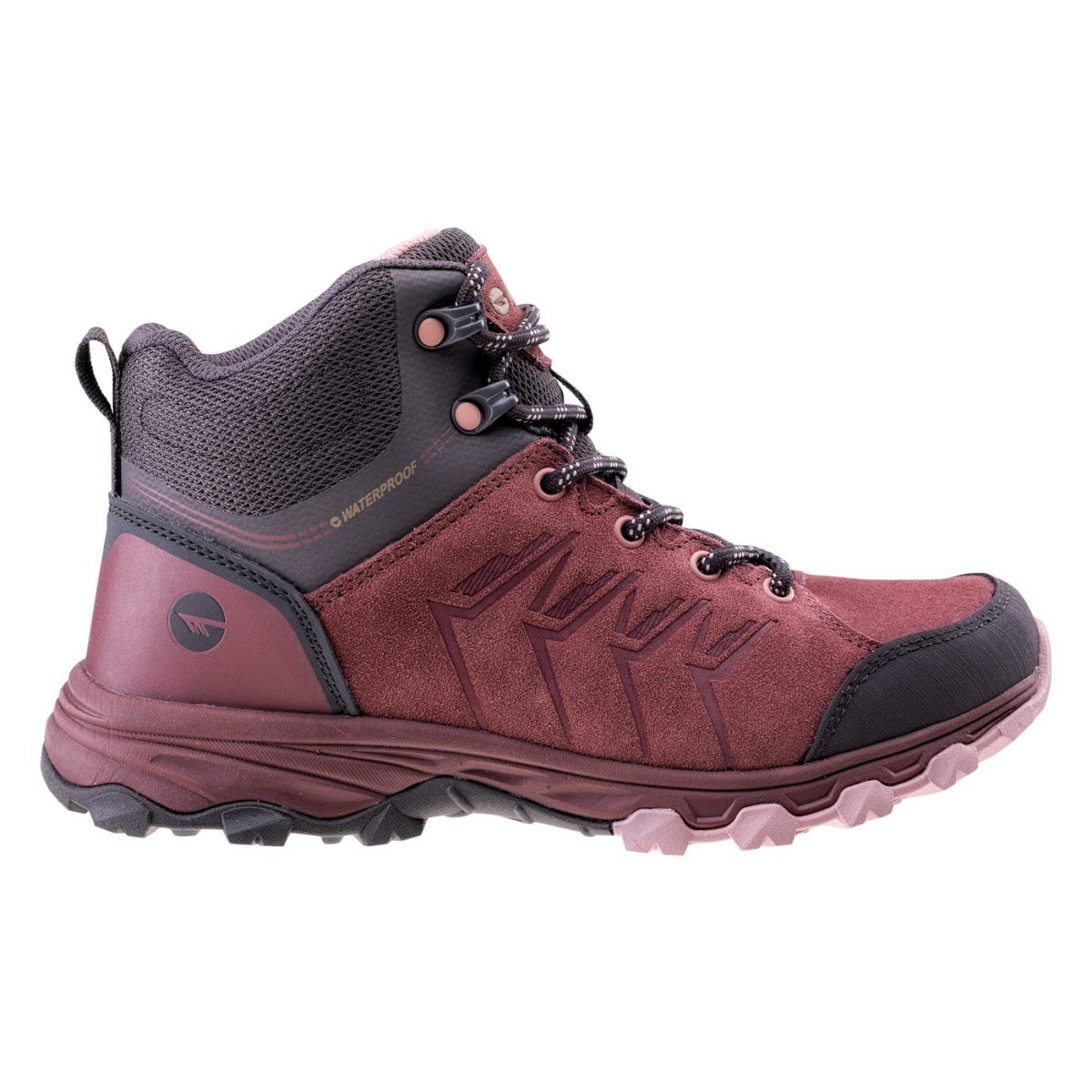 Damskie Buty HELONE MID WP WO’S HI-TEC DARK ROSE/DARK GREY TURYSTYKA