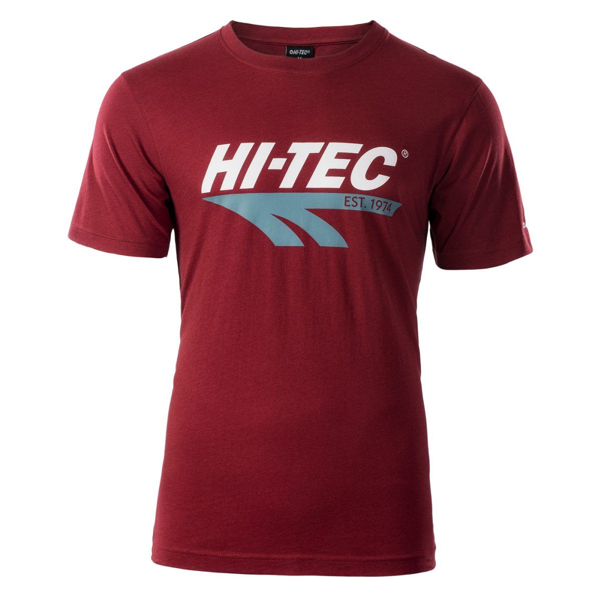 Męska Koszulka z krótkim rękawem RETRO HI-TEC POMEGRANATE CASUAL