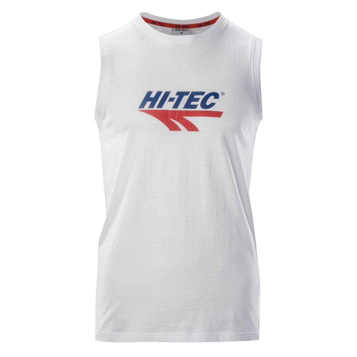 Męska koszulka bez rękawów YATO HI-TEC WHITE CASUAL