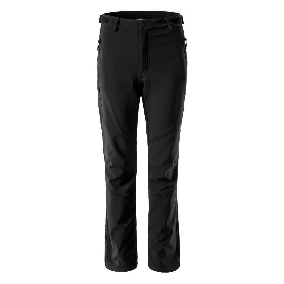 Damskie Spodnie LADY EVY HI-TEC BLACK/MICRO CHIP SOFTSHELL TURYSTYKA