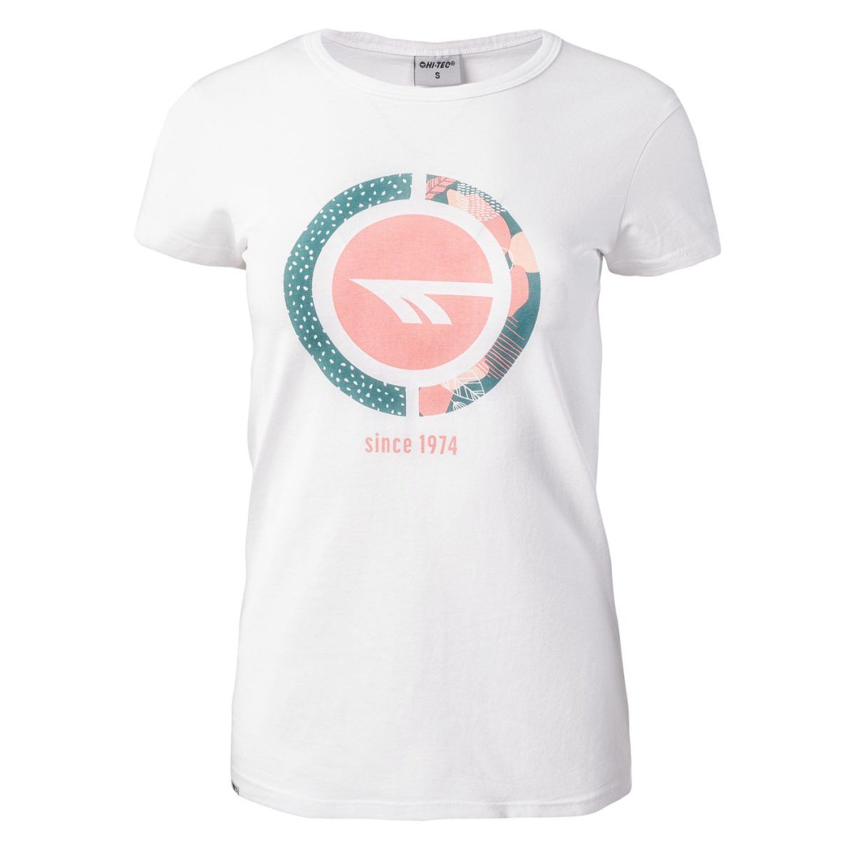 Damska Koszulka z krótkim rękawem LADY DEFI HI-TEC WHITE CASUAL