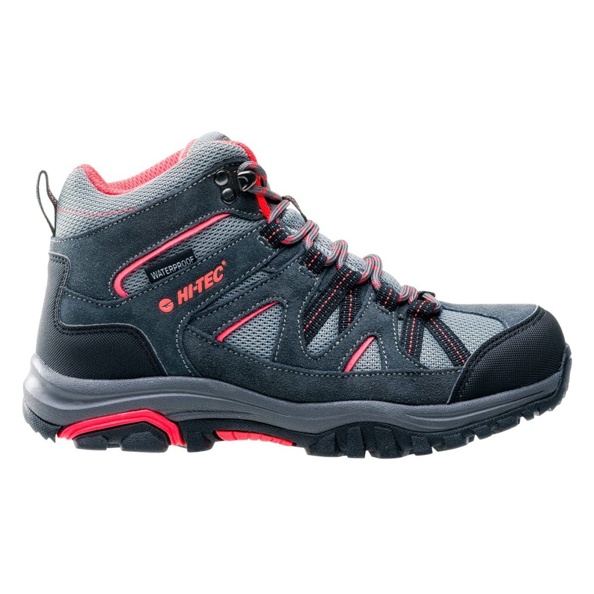 Damskie Buty RAPOSO MID WP WO’S HI-TEC DARK GREY/SHINY PINK/LIGHT GREY TURYSTYKA