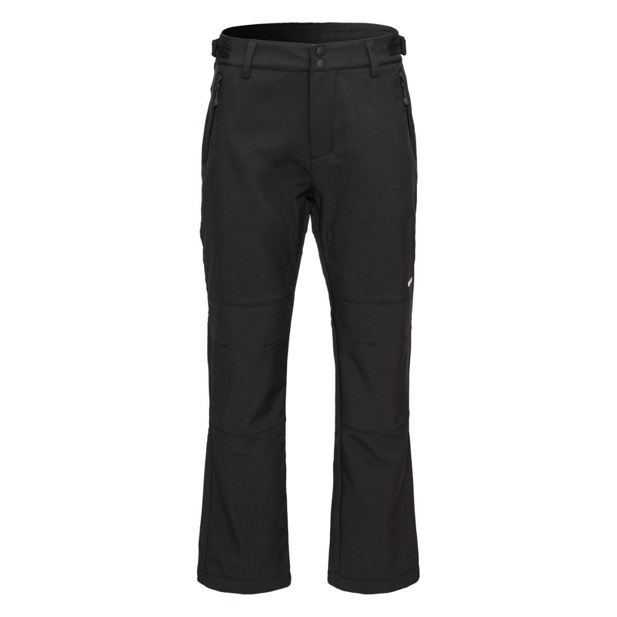 Męskie Spodnie CABANO II HI-TEC BLACK SOFTSHELL TURYSTYKA