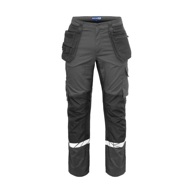 Spodnie do pasa robocze z otwartymi kieszeniami 7509 PROJOB GREY/ BLACK