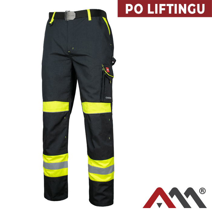 SPODNIE DO PASA ARTMAS CLASSIC VIS YELLOW