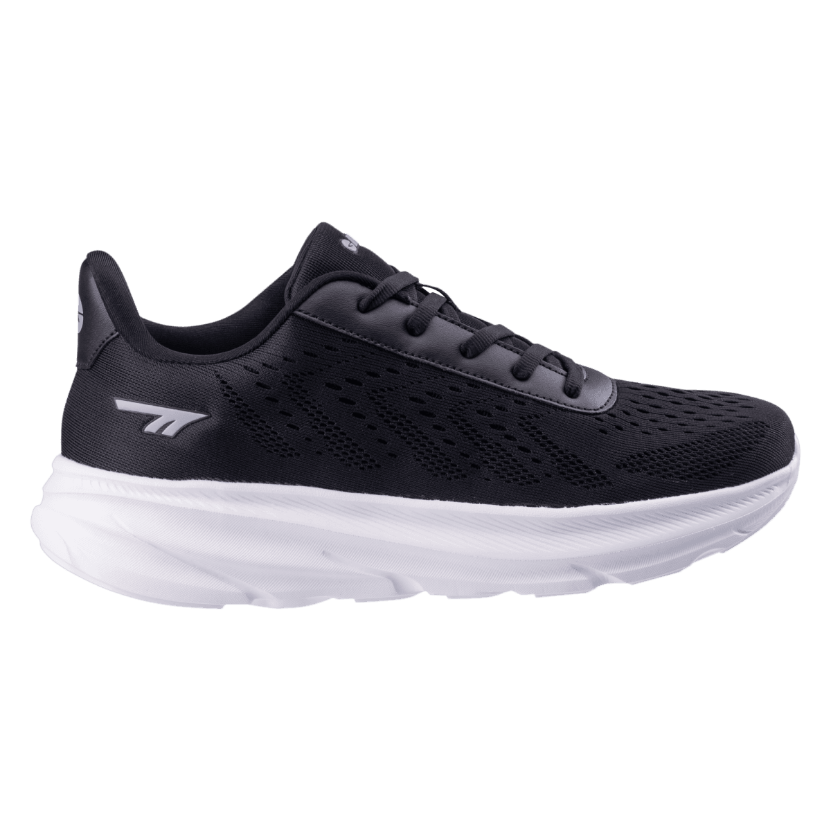 Męskie Buty MELIR HI-TEC BLACK/SILVER CASUAL