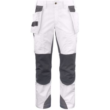 SPODNIE ZE STRETCHEM 5536 PROJOB WHITE