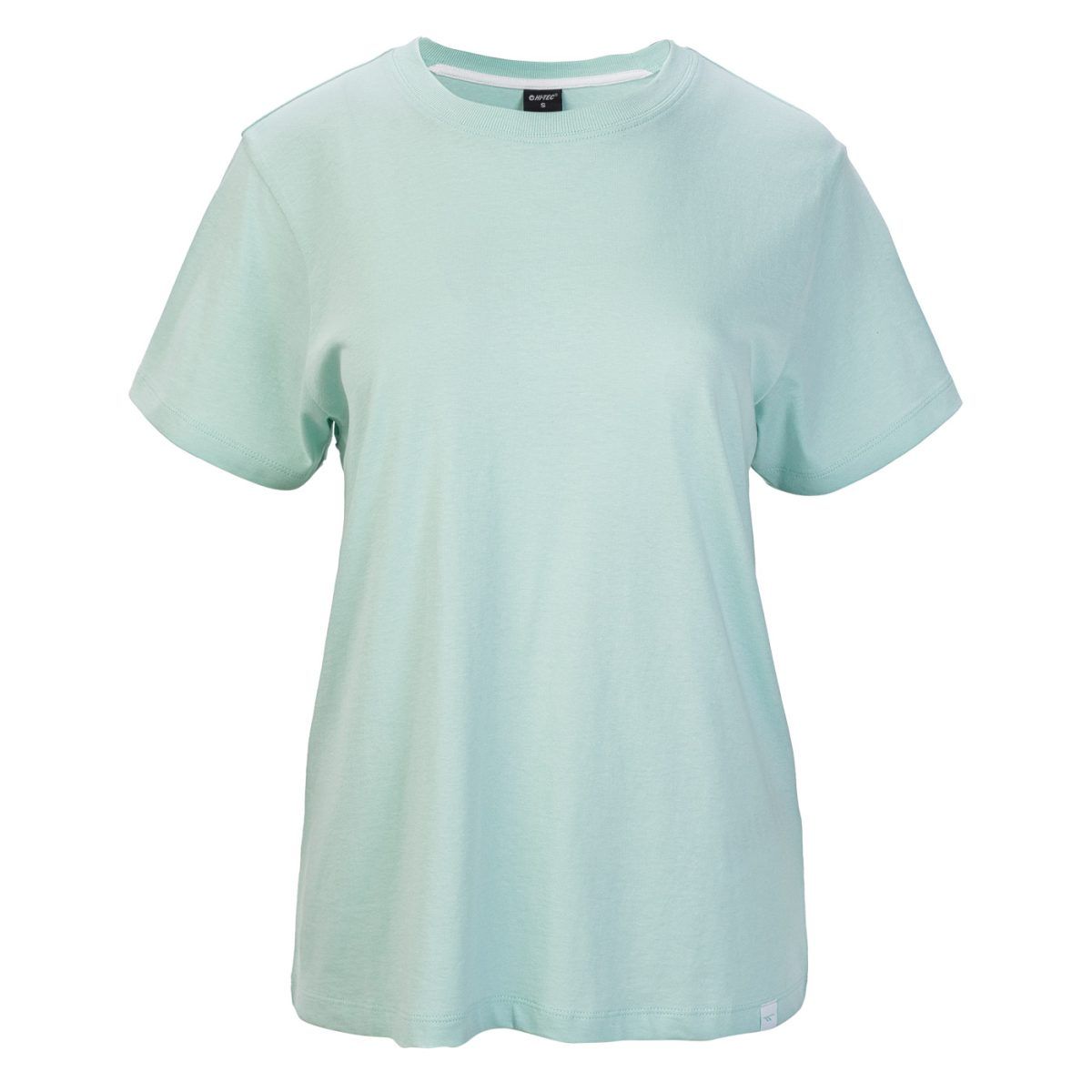 Damska Koszulka z krótkim rękawem LADY ELINA II HI-TEC EGSHELL BLUE CASUAL