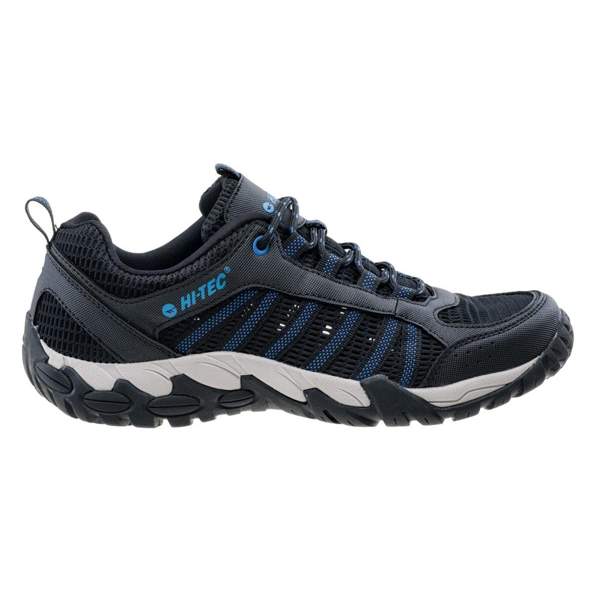 Męskie Buty PAKAMO HI-TEC BLACK/COPEL BLUE TURYSTYKA