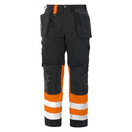 SPODNIE DO PASA HV KLASA 1 6502 PROJOB ORANGE