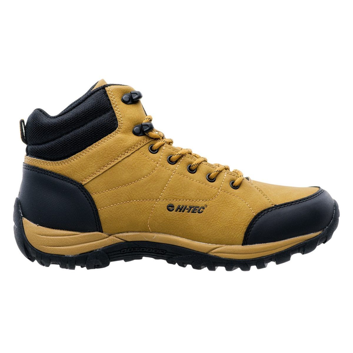 Męskie Buty CANORI MID HI-TEC CAMEL/BLACK CASUAL