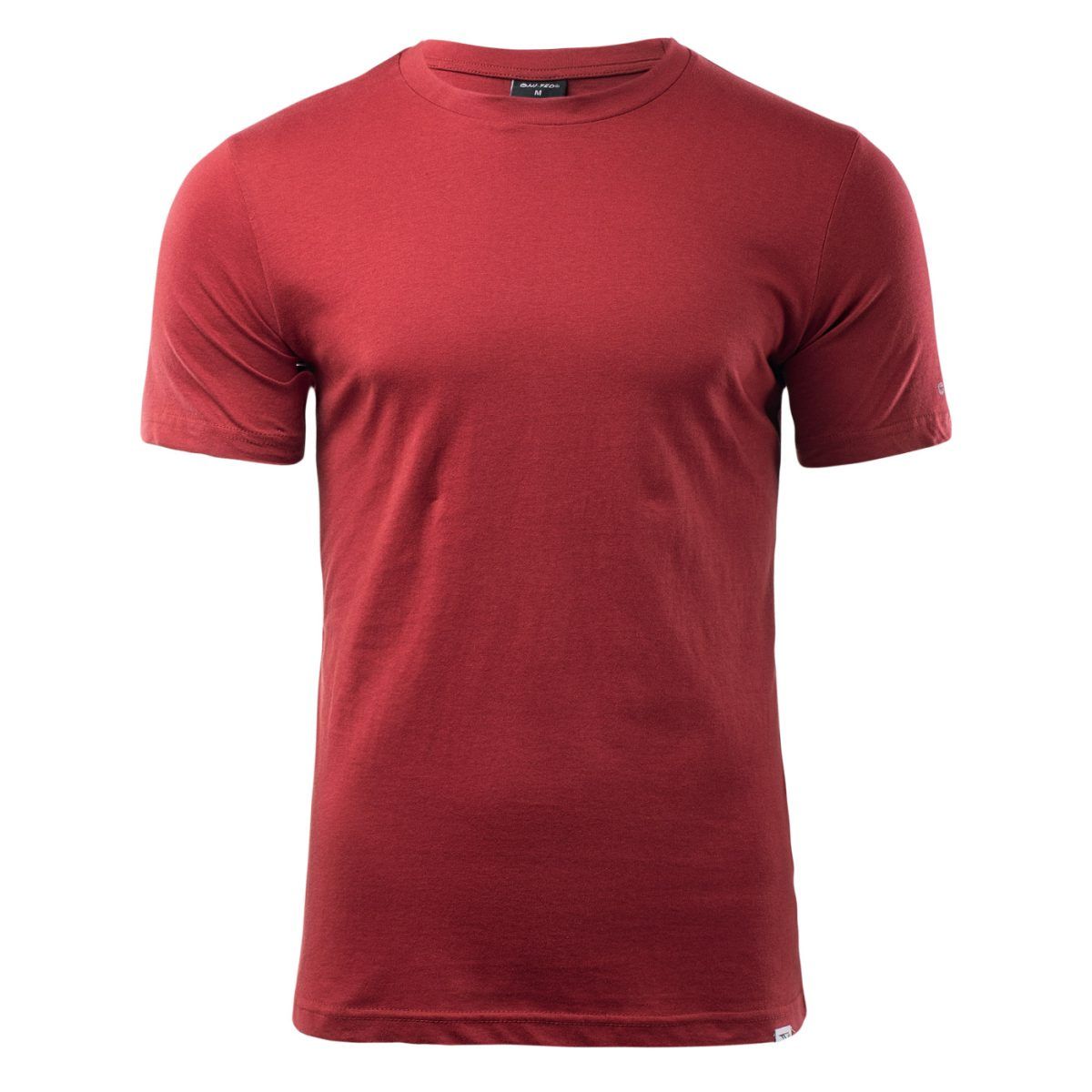 Męska Koszulka z krótkim rękawem PURO HI-TEC MERLOT CASUAL