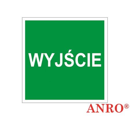 Rewers do znaków: Drzwi ewakuacyjne ZZ-6ER
