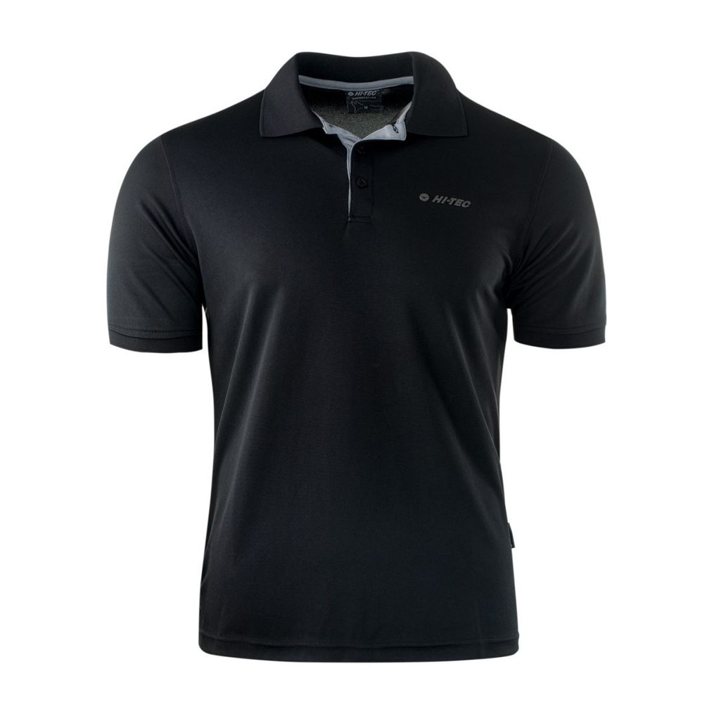 Męska Koszulka SITE HI-TEC BLACK/SILVER TRENING