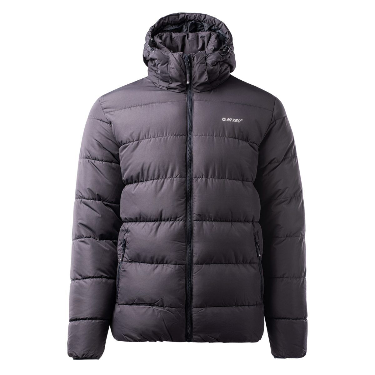 Męska Kurtka pikowana SOLFIN HI-TEC EBONY/ ANTRACITE TURYSTYKA
