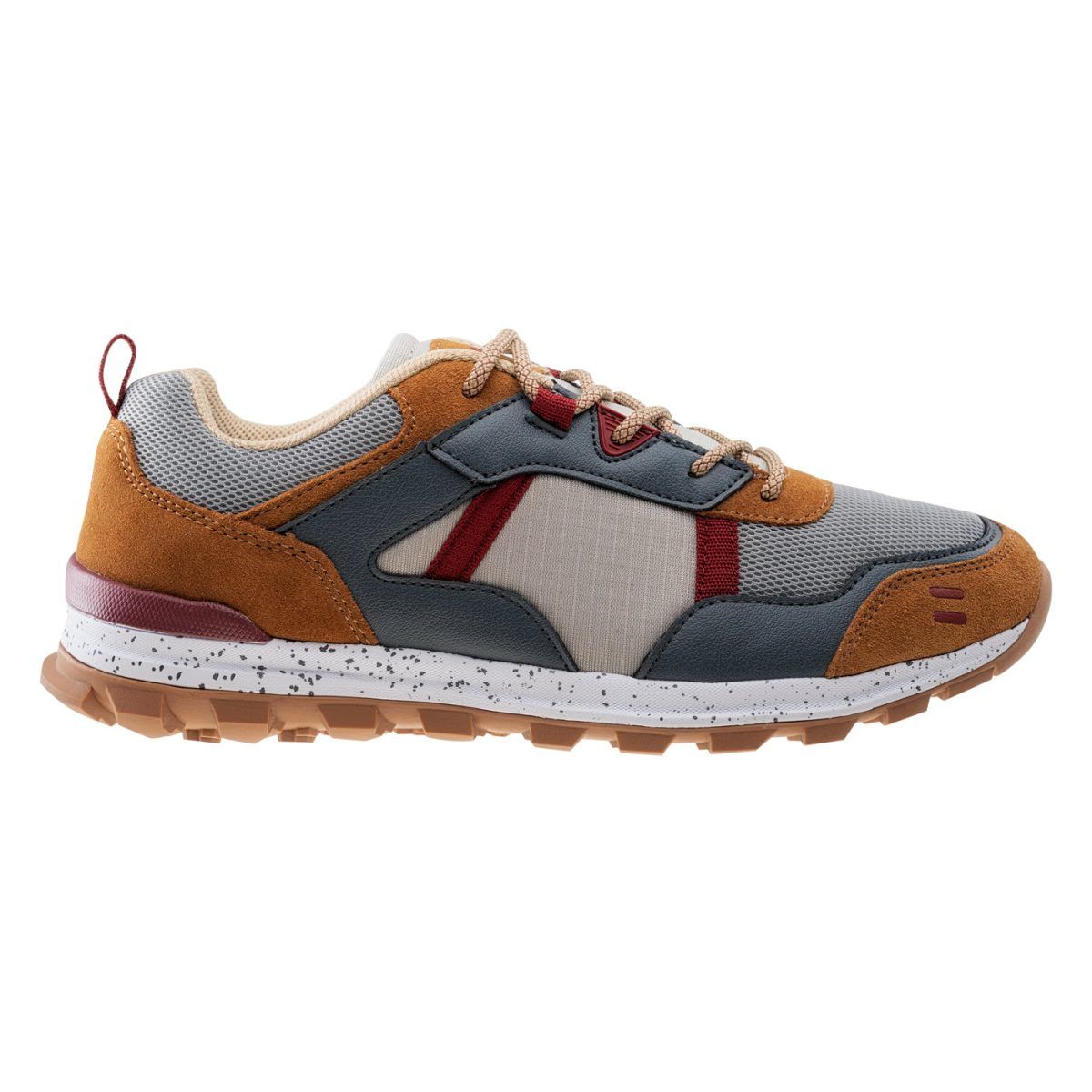 Męskie Buty HARAMOSH HI-TEC DARK GREY/CINNABAR/CAMEL/LIGHT GREY CASUAL