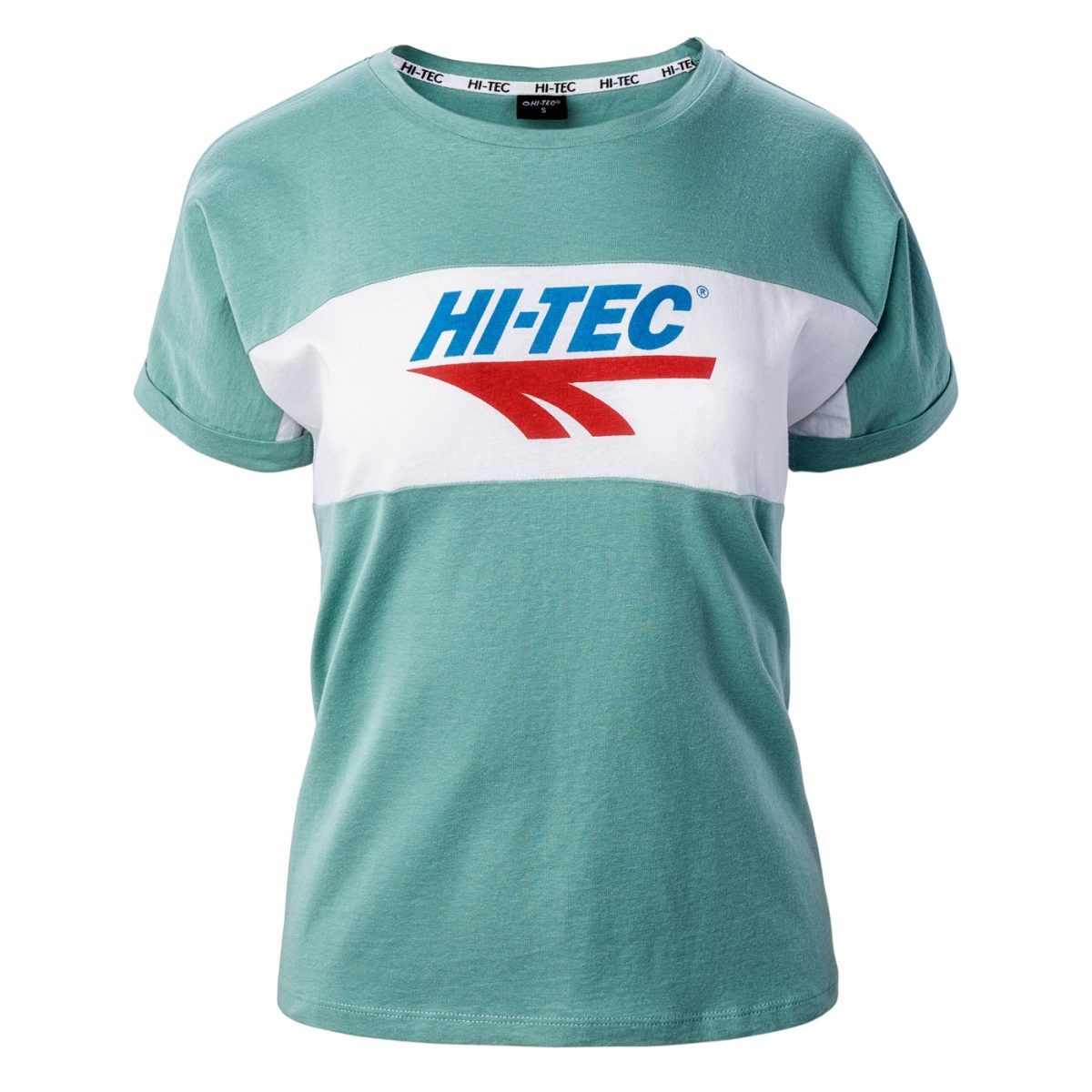 Damska Koszulka z krótkim rękawem LADY TAYO HI-TEC CANTON/WHITE CASUAL