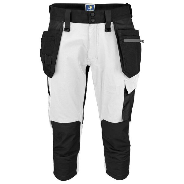 SPODNIE PIRATKI STRETCH 5556 PROJOB WHITE