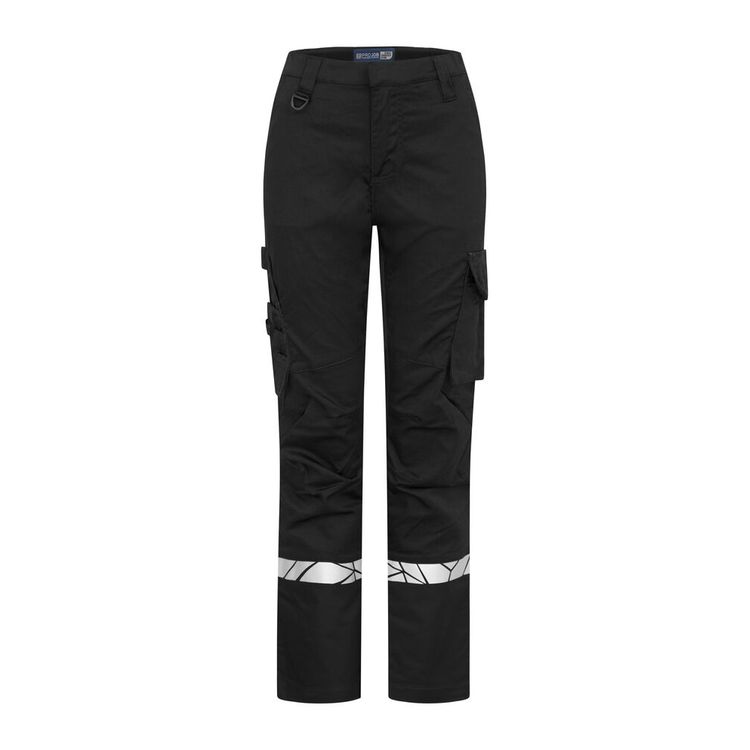 Spodnie do pasa serwisowe damskie 7511 PROJOB BLACK/ BLACK