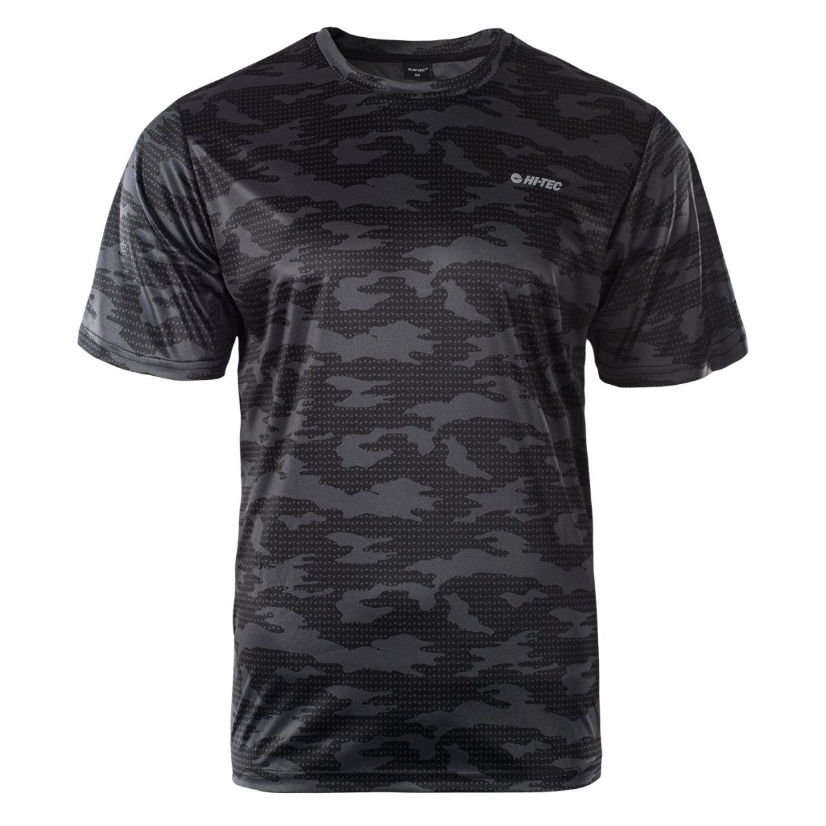 Męska koszulka bez rękawów EMMON II HI-TEC BLACK/EBONY TRENING