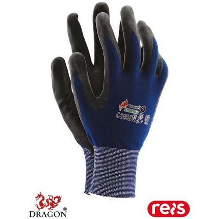 RĘKAWICE OCHRONNE REIS DRAGON RBLUBIN9 RBLUBIN NB