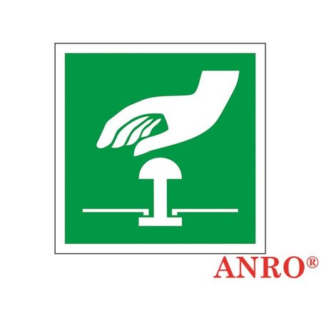 Znak ewakuacyjny „Przycisk awaryjnego zatrzymania” ZZ-E020