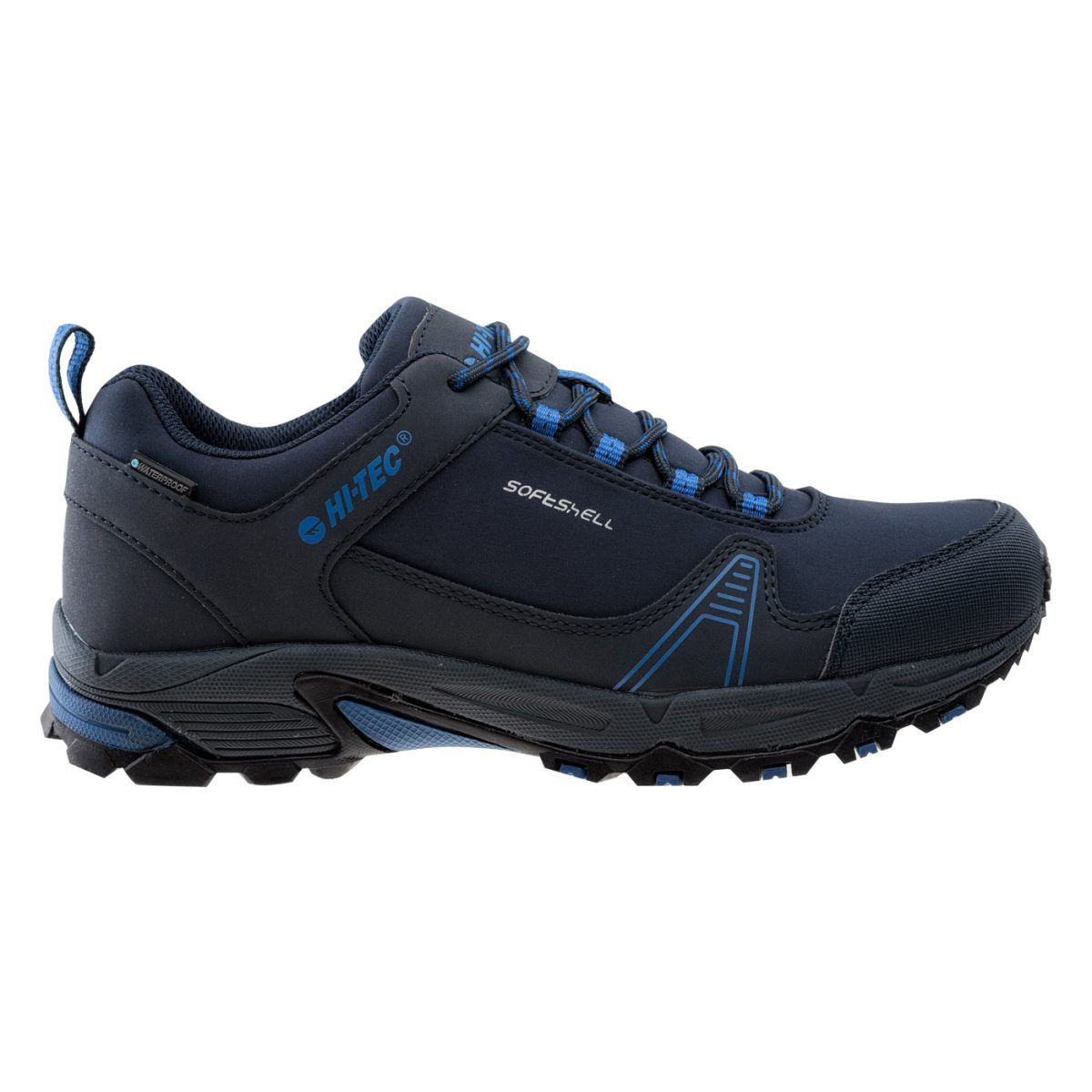 Męskie Buty HAPITER LOW WP HI-TEC NAVY/LAKE BLUE TURYSTYKA