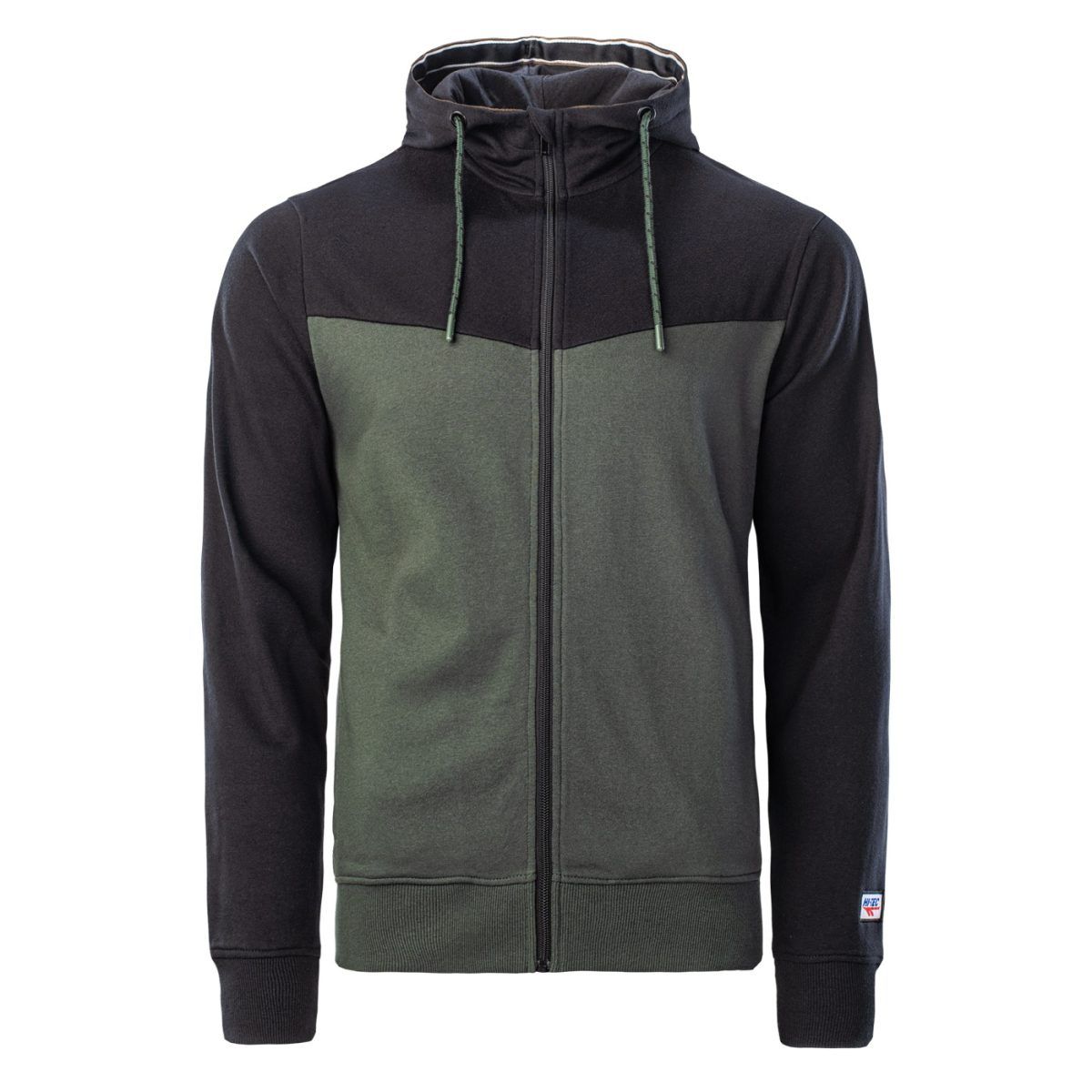 Męska Bluza SABARIN HI-TEC DEEP FOREST/BLACK CASUAL